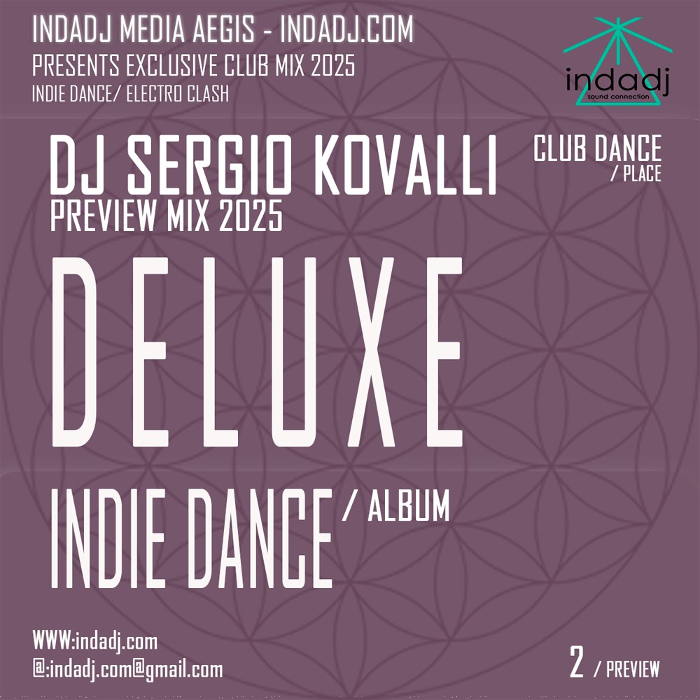 DJ SERGIO KOVALLI - Deluxe Indie Dance MIX 2025